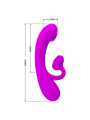 Pretty Love - Sincere Vibrador y Succionador de Clítoris Silicona Morado