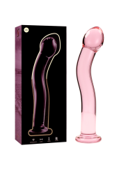 Nebula Series by Ibiza - Modelo 18 Dildo Cristal Rosa 18.5 cm Ø 3.5 cm