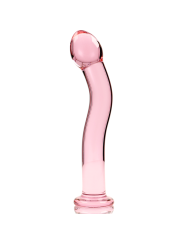 Nebula Series by Ibiza - Modelo 18 Dildo Cristal Rosa 18.5 cm Ø 3.5 cm