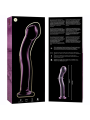 Nebula Series by Ibiza - Modelo 18 Dildo Cristal Rosa 18.5 cm Ø 3.5 cm