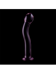 Nebula Series by Ibiza - Modelo 18 Dildo Cristal Rosa 18.5 cm Ø 3.5 cm