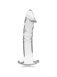 Nebula Series by Ibiza - Modelo 19 Dildo Cristal Transparente 18.5 cm Ø 4 cm