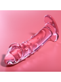Nebula Series by Ibiza - Modelo 19 Dildo Cristal Rosa 18.5 cm Ø 4 cm