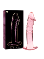Nebula Series by Ibiza - Modelo 19 Dildo Cristal Rosa 18.5 cm Ø 4 cm