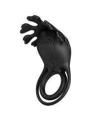 Pretty Love - Ruben Anillo Vibrador 7 Vibraciones Silicona Negro