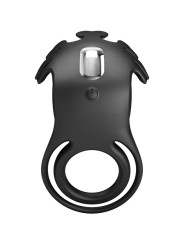 Pretty Love - Ruben Anillo Vibrador 7 Vibraciones Silicona Negro