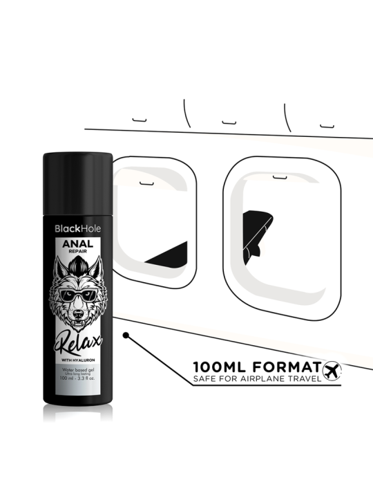Black Hole - Anal Repair Base Agua Relax con Hyaluron 100 ml