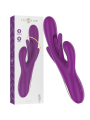 Intense - Apolo Vibrador Multifunción Recargable 7 Vibraciones con Lengua Oscilante Morado