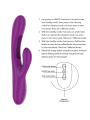 Intense - Apolo Vibrador Multifunción Recargable 7 Vibraciones con Lengua Oscilante Morado