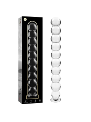 Nebula Series by Ibiza - Modelo 22 Dildo Cristal Transparente 21.5 cm Ø 2.5 cm