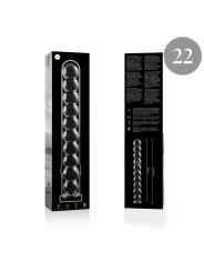 Nebula Series by Ibiza - Modelo 22 Dildo Cristal Transparente 21.5 cm Ø 2.5 cm