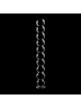 Nebula Series by Ibiza - Modelo 22 Dildo Cristal Transparente 21.5 cm Ø 2.5 cm