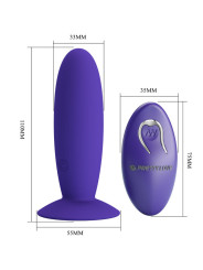 Pretty Love - Youth Plug Anal Vibrador Control Remoto Violeta