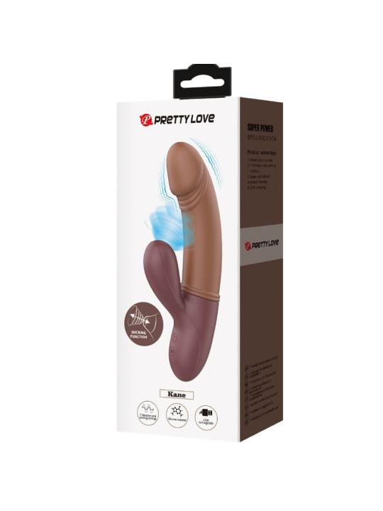 Pretty Love - Kane Vibrador Punto G & Succionador