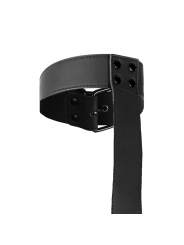 Fetish Submissive Bondage - Conjunto de Sujeción para el Cuerpo de Cuello y Muñequeras