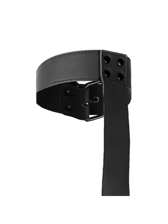 Fetish Submissive Bondage - Conjunto de Sujeción para el Cuerpo de Cuello y Muñequeras
