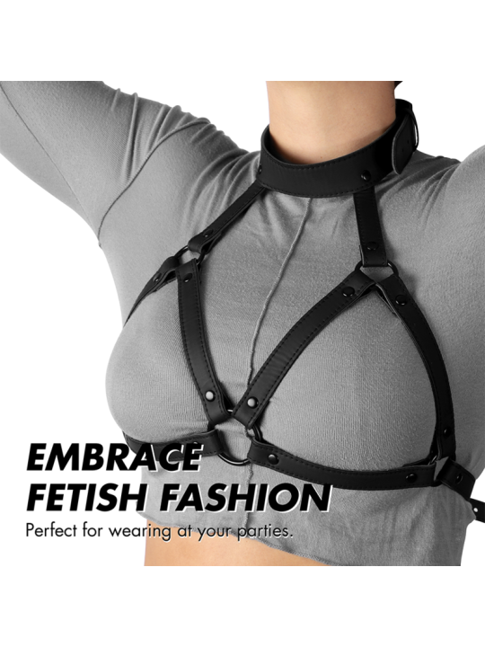 Fetish Submissive Bondage - Arnés Ajustable Pecho