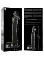 Nebula Series by Ibiza - Modelo 23 Dildo Cristal Transparente 21.5 cm Ø 4 cm
