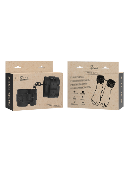 Intense - Fetish Tobilleras de Cuero Vegano