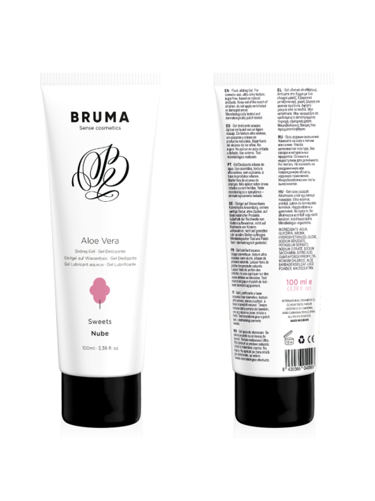 Bruma - Gel Deslizante con Aloe Vera Sabor a Nube 100 ml