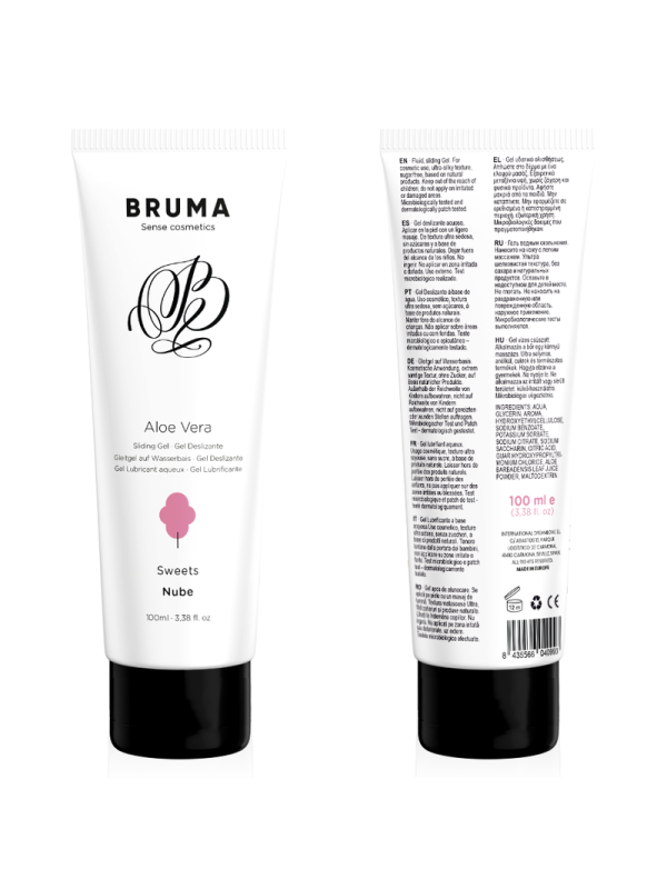 Bruma - Gel Deslizante con Aloe Vera Sabor a Nube 100 ml
