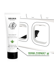 Bruma - Gel Deslizante con Aceite de Semilla Efecto Calor Sabor Cannabis 100 ml