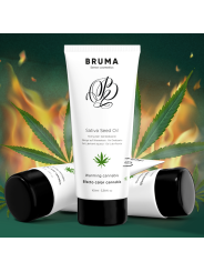 Bruma - Gel Deslizante con Aceite de Semilla Efecto Calor Sabor Cannabis 100 ml