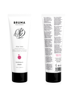 Bruma - Gel Deslizante con Aloe Vera Sabor a Chicle 100 ml