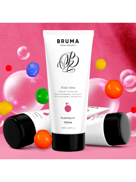 Bruma - Gel Deslizante con Aloe Vera Sabor a Chicle 100 ml