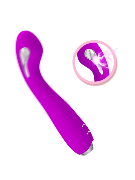 Pretty Love - Hector Vibrador Electroshock Recargable & Impermeable Morado