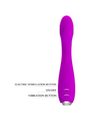 Pretty Love - Hector Vibrador Electroshock Recargable & Impermeable Morado