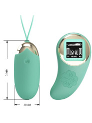 Pretty Love - Mina Huevo Vibrador Control Remoto Verde