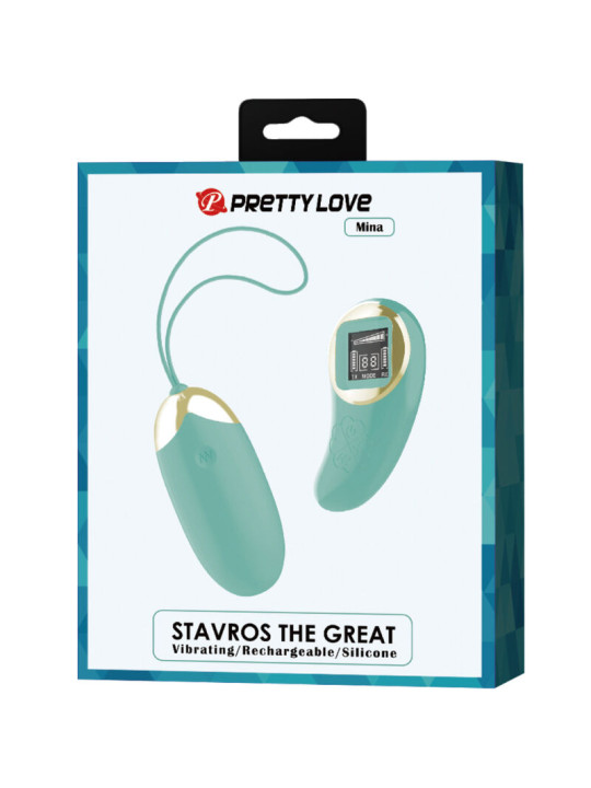 Pretty Love - Mina Huevo Vibrador Control Remoto Verde