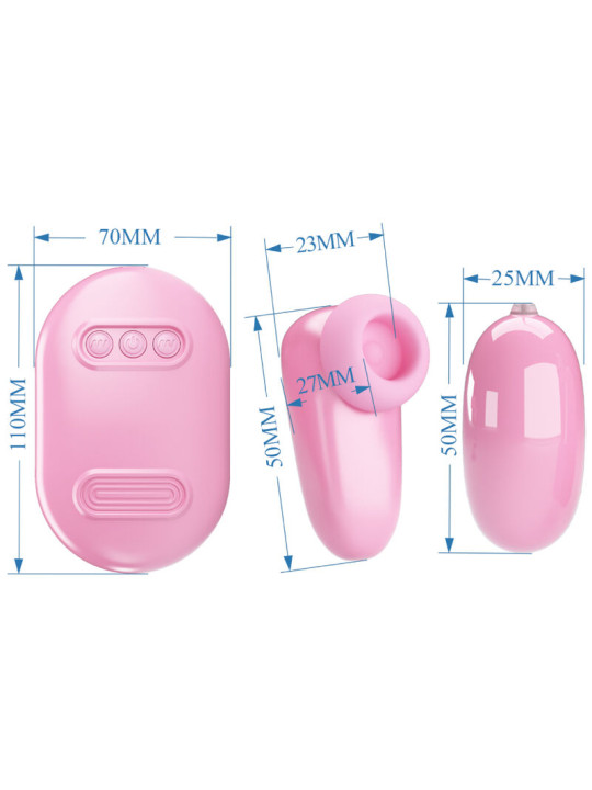 Pretty Love - Magic Box Bala Vibradora & Estimulador Rosa