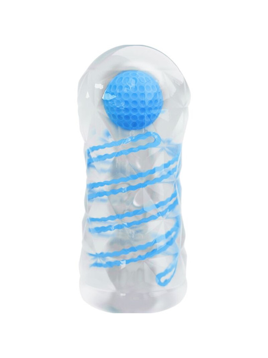 Pretty Love - Masturbador Pequeño con Espirales Azul