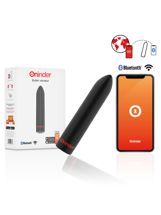 Oninder - Berlin Bala Vibradora Negro - APP Gratuita