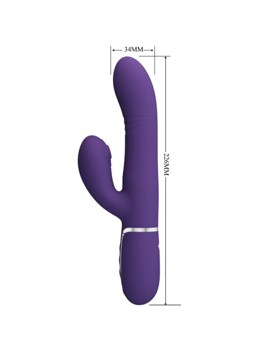 Pretty Love - Vibrador Punto G Multifunción Morado