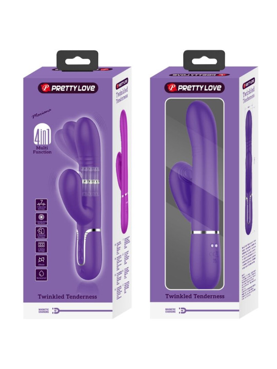 Pretty Love - Vibrador Punto G Multifunción Morado