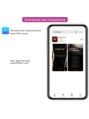 Pretty Love - Jayleen Vibrador APP Control Remoto Lila
