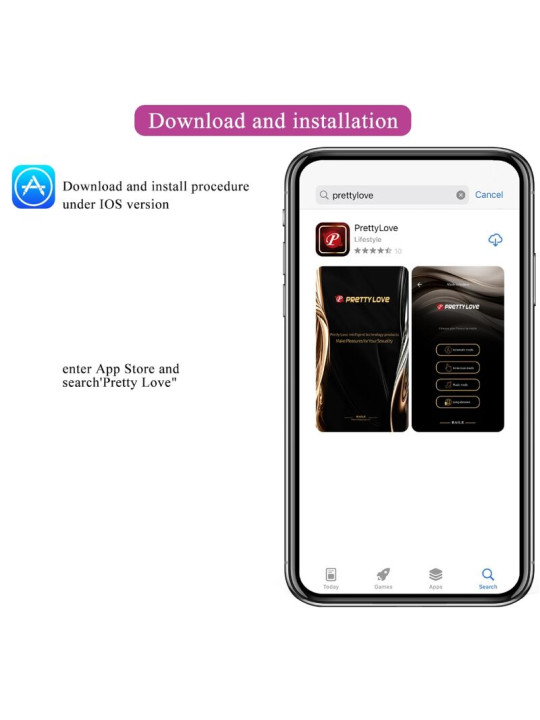 Pretty Love - Jayleen Vibrador APP Control Remoto Lila