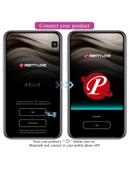 Pretty Love - Jayleen Vibrador APP Control Remoto Lila