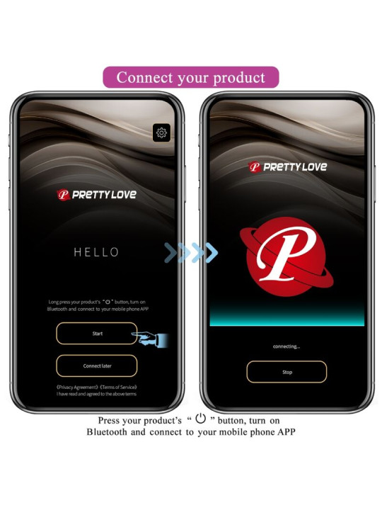 Pretty Love - Jayleen Vibrador APP Control Remoto Lila