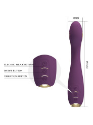 Pretty Love - Hector Vibrador Electroshock por Control por APP Lila