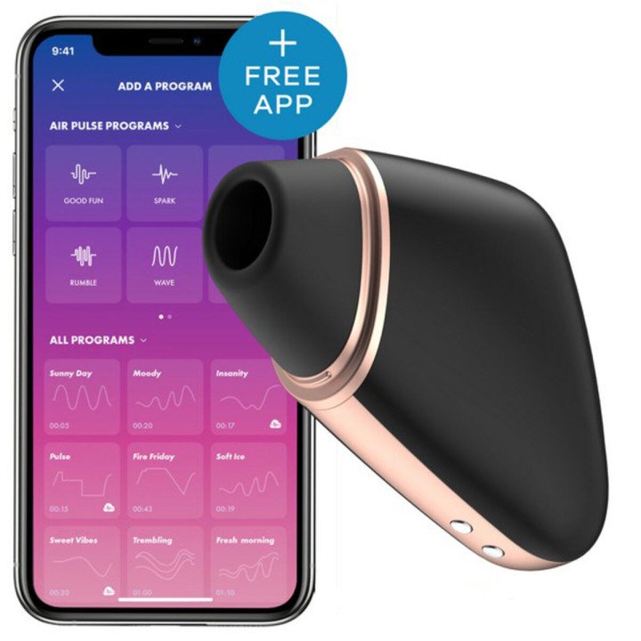 Succionador de Clítoris Love Triangle Air Pulse Satisfyer Love triang