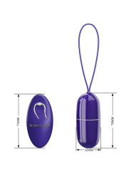 Pretty Love - Arvin Youth Huevo Vibrador Control Remoto Violeta