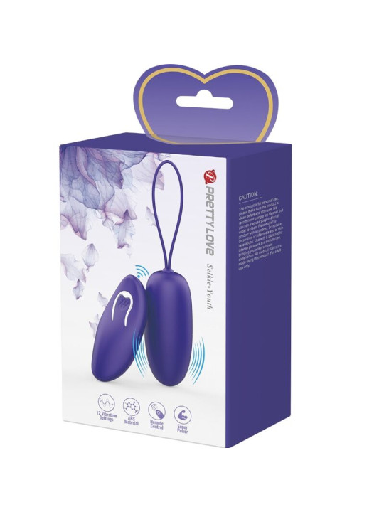 Pretty Love - Selkie Youth Mini Huevo Vibrador Control Remoto Violeta