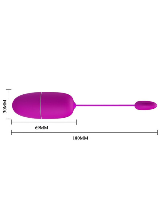 Pretty Love - Nymph Huevo Vibrador Controlado por APP Violeta