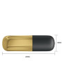 Pretty Love - Bala Vibrador Recargable Dorado