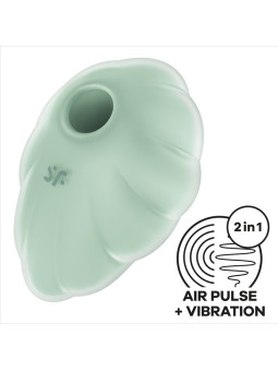 Satisfyer - Cloud Dancer Verde Vibrador Air Pulse