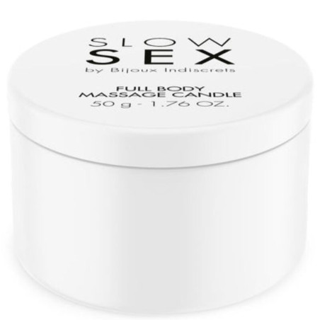 Bijoux Indiscrets - Slow Sex Vela de Masaje Corporal 50 g